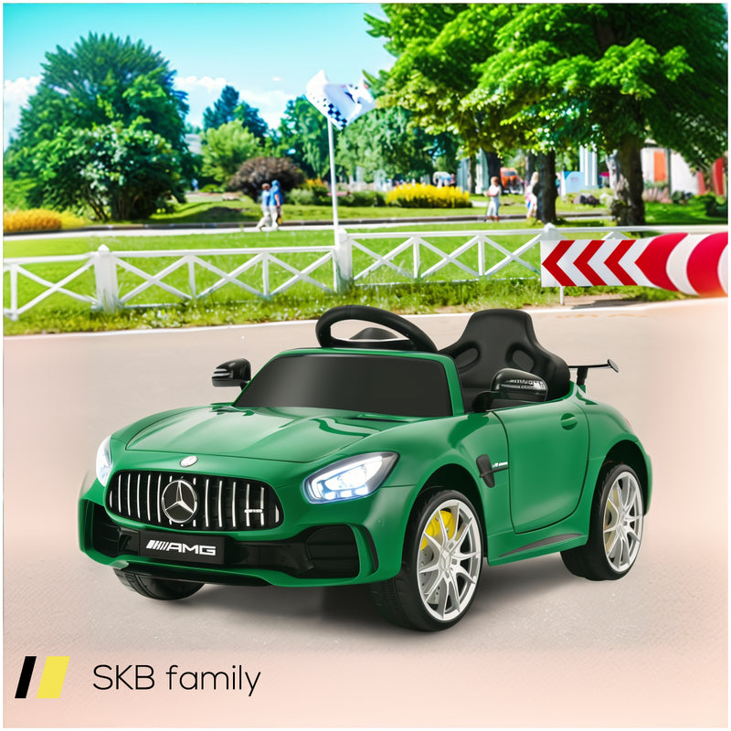 12v Licensed Mercedes Benz Kids Ride On Car With 3 Speed Levels 240615-229293