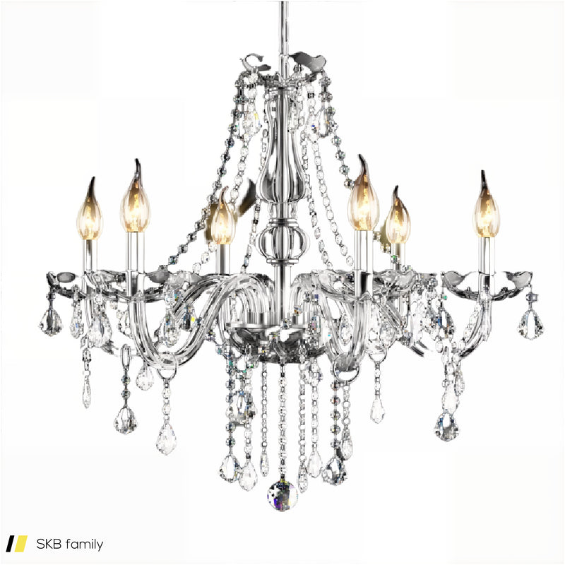 Elegant Crystal Chandelier Ceiling Light 240615-229306