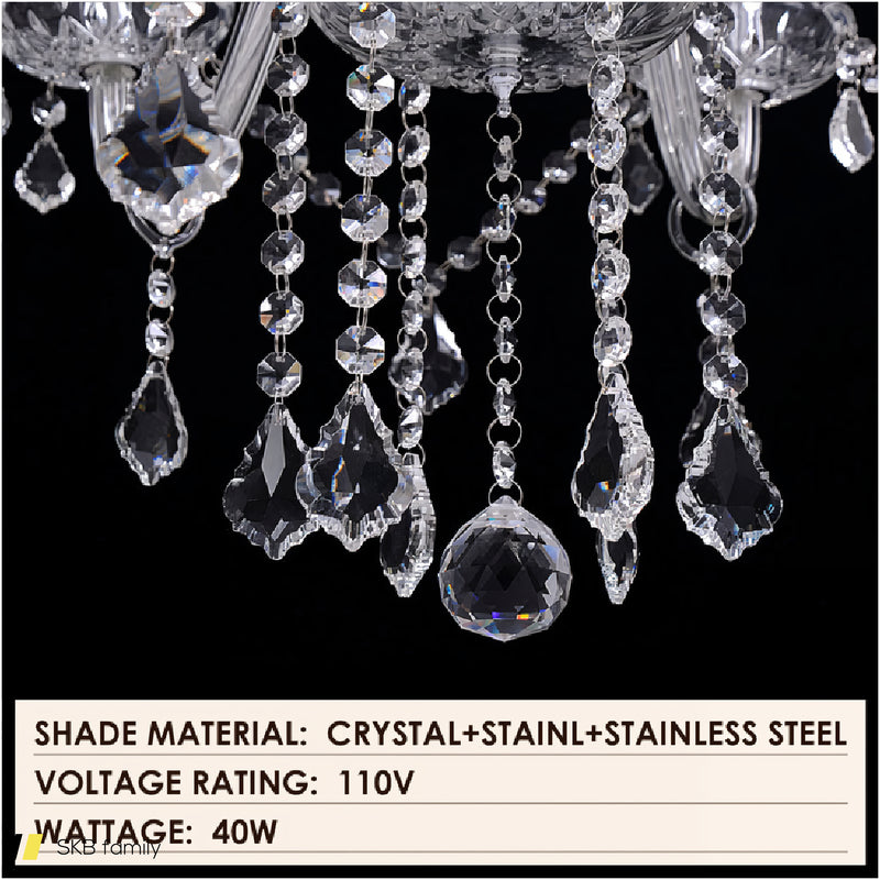 Elegant Crystal Chandelier Ceiling Light 240615-229306