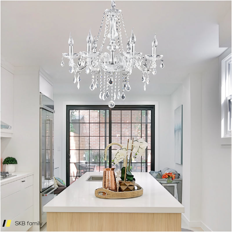 Elegant Crystal Chandelier Ceiling Light 240615-229306