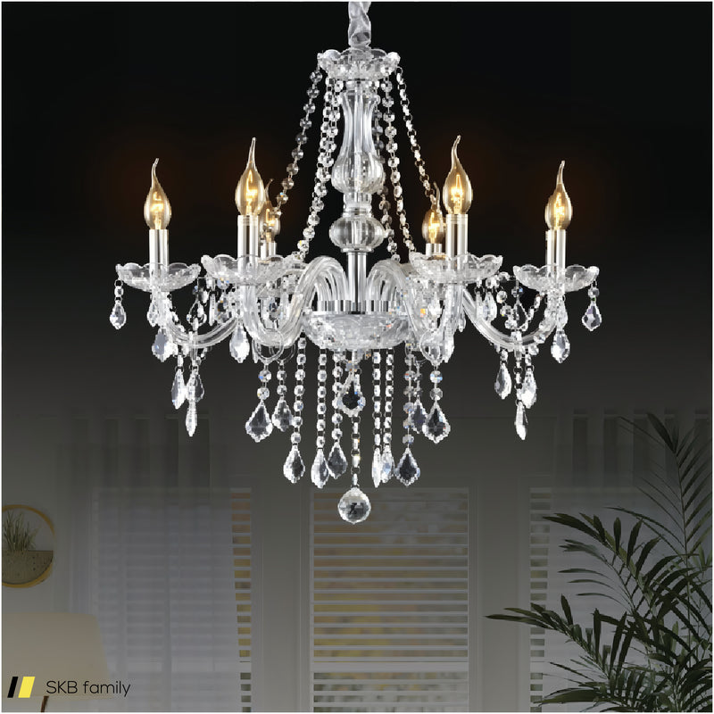 Elegant Crystal Chandelier Ceiling Light 240615-229306