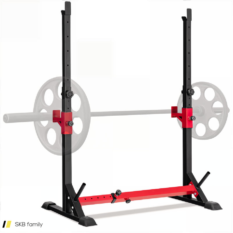 Adjustable Squat Rack Stand For Home Gym Fitness 240615-229326