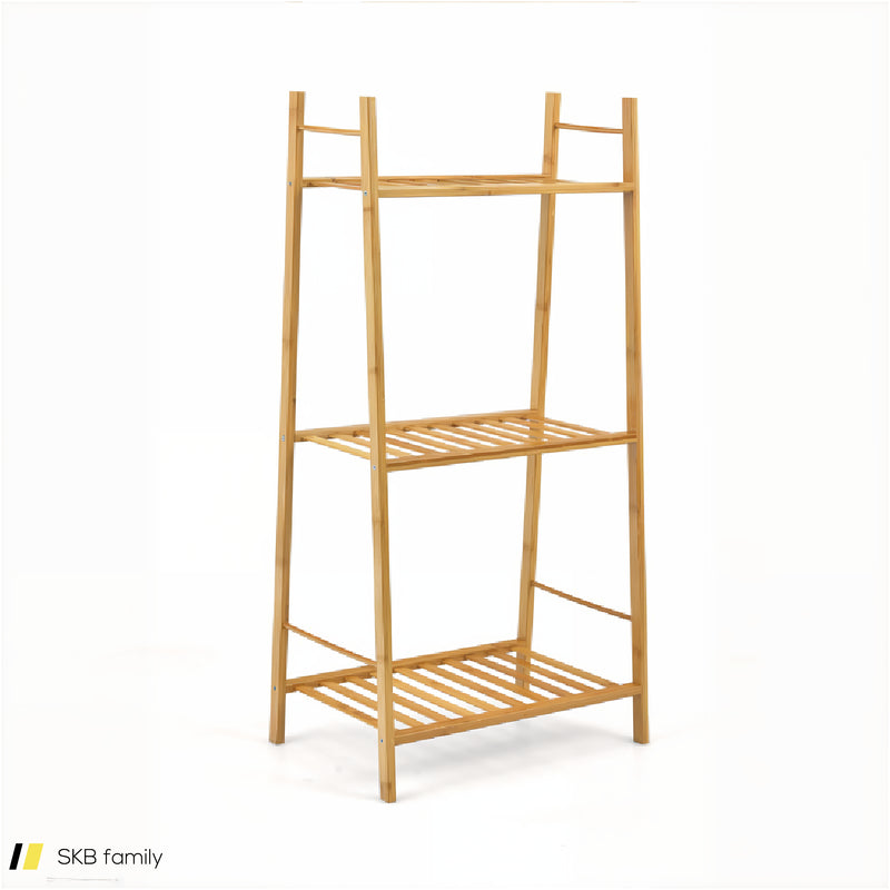 3 Tiers Vertical Bamboo Plant Stand 240615-229336