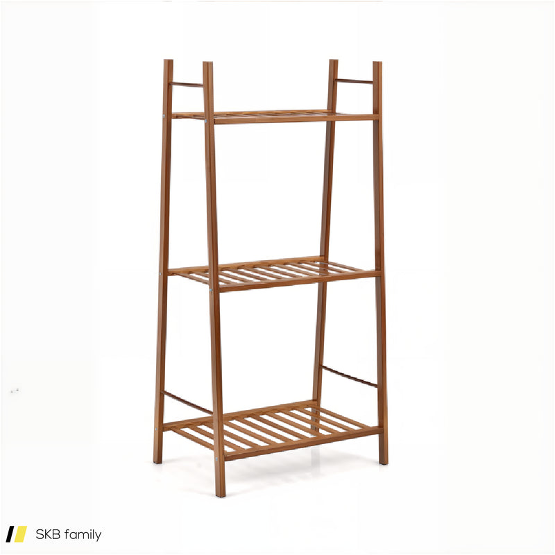 3 Tiers Vertical Bamboo Plant Stand 240615-229336