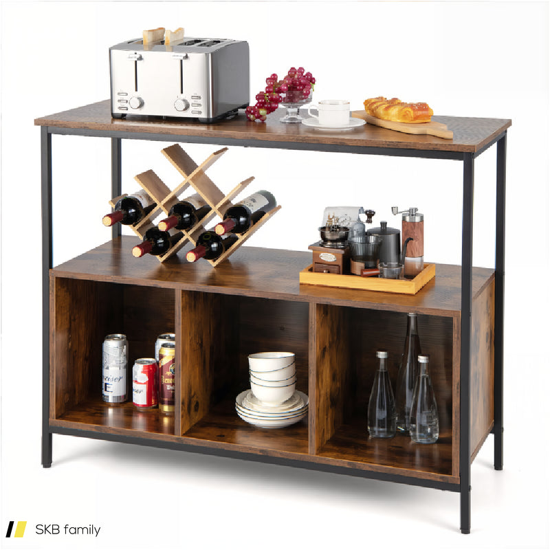 Modern Kitchen Buffet Sideboard With 3 Compartments 240615-229342