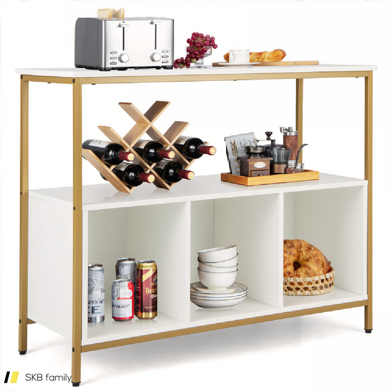 Modern Kitchen Buffet Sideboard With 3 Compartments 240615-229342