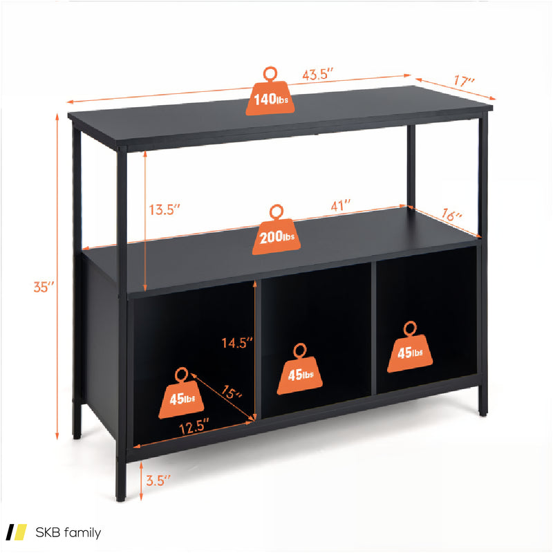 Modern Kitchen Buffet Sideboard With 3 Compartments 240615-229342