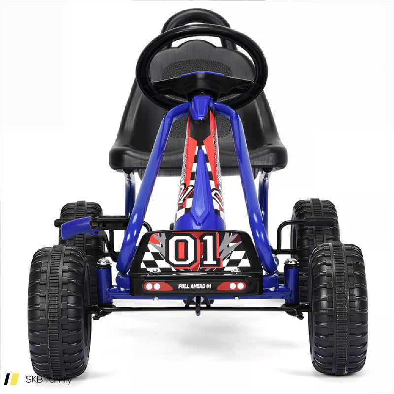 4 Wheel Pedal Powered Ride On Car With Adjustable Seat 240615-229353