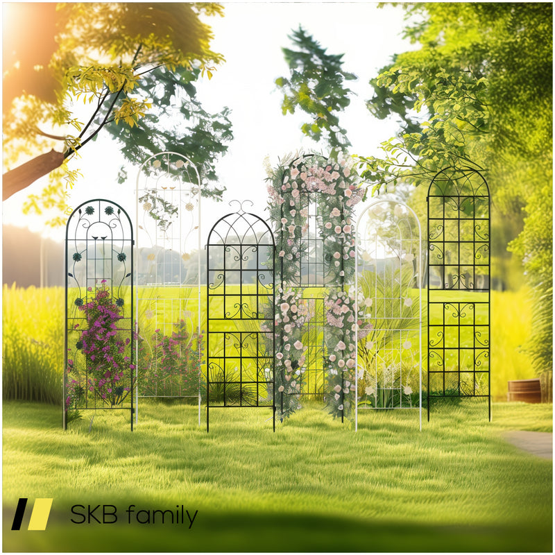 4 Pack 71 X 20 Inches Metal Garden Trellis For Climbing Plants 240615-229354