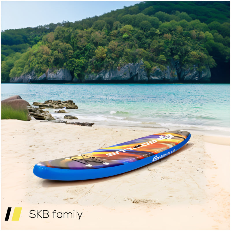 Inflatable Stand Up Paddle Board With Backpack Aluminum Paddle Pump 240615-229366