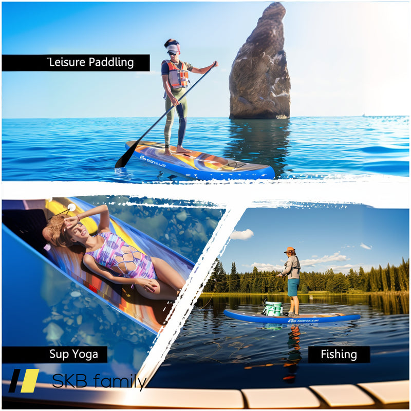 Inflatable Stand Up Paddle Board With Backpack Aluminum Paddle Pump 240615-229366