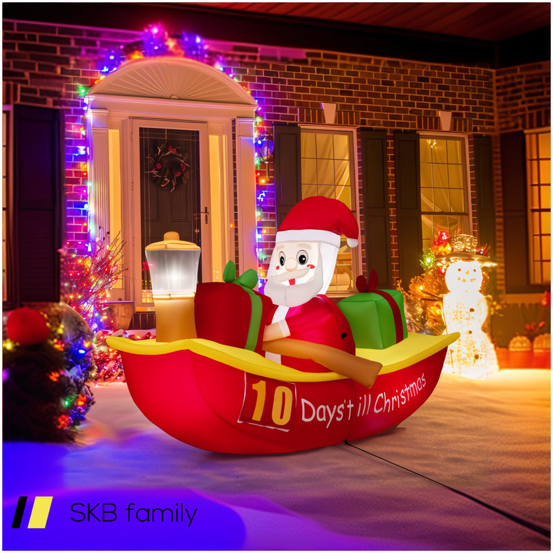 7 Feet Long Christmas Inflatables With Navigation Light 240615-229369