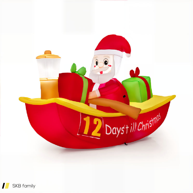 7 Feet Long Christmas Inflatables With Navigation Light 240615-229369