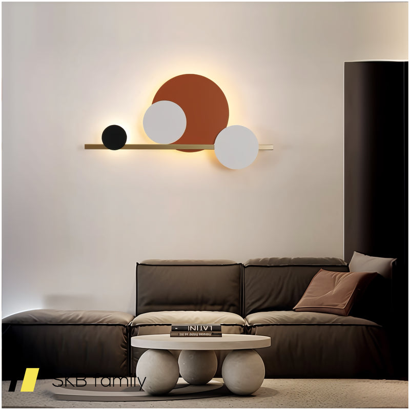 Wall Lights Figure Circles Lamp 240514-229949"