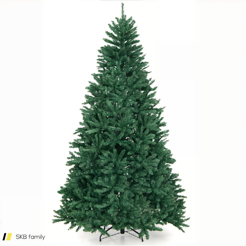 7.5 Feet Artificial Christmas Tree With Folding Metal Stand 240615-230776