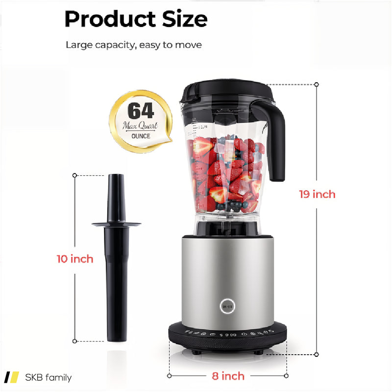 1500w Smoothie Maker High Power Blender With 10 Speeds 240515-230783