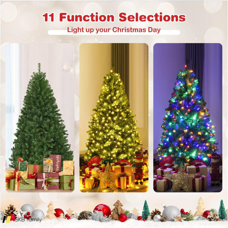 4/5/6/7/8/9 Feet Artificial Premium Hinged Christmas Tree 240515-230817