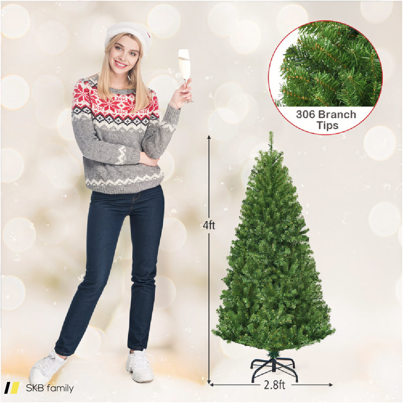 4/5/6/7/8/9 Feet Artificial Premium Hinged Christmas Tree 240515-230817