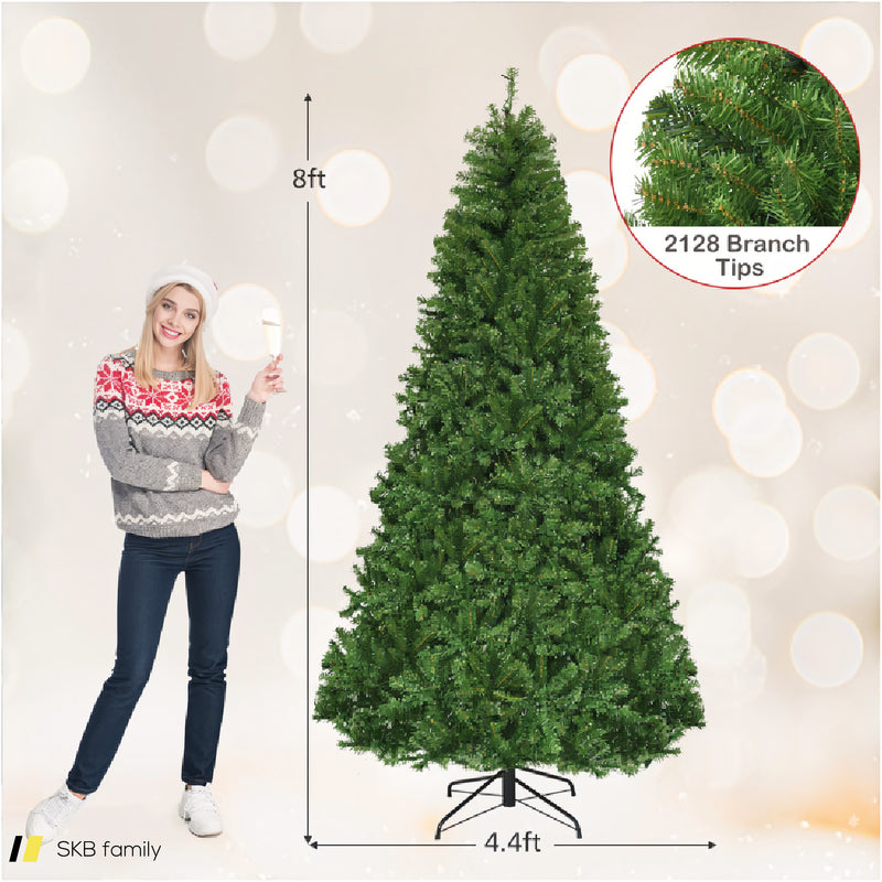 4/5/6/7/8/9 Feet Artificial Premium Hinged Christmas Tree 240515-230817