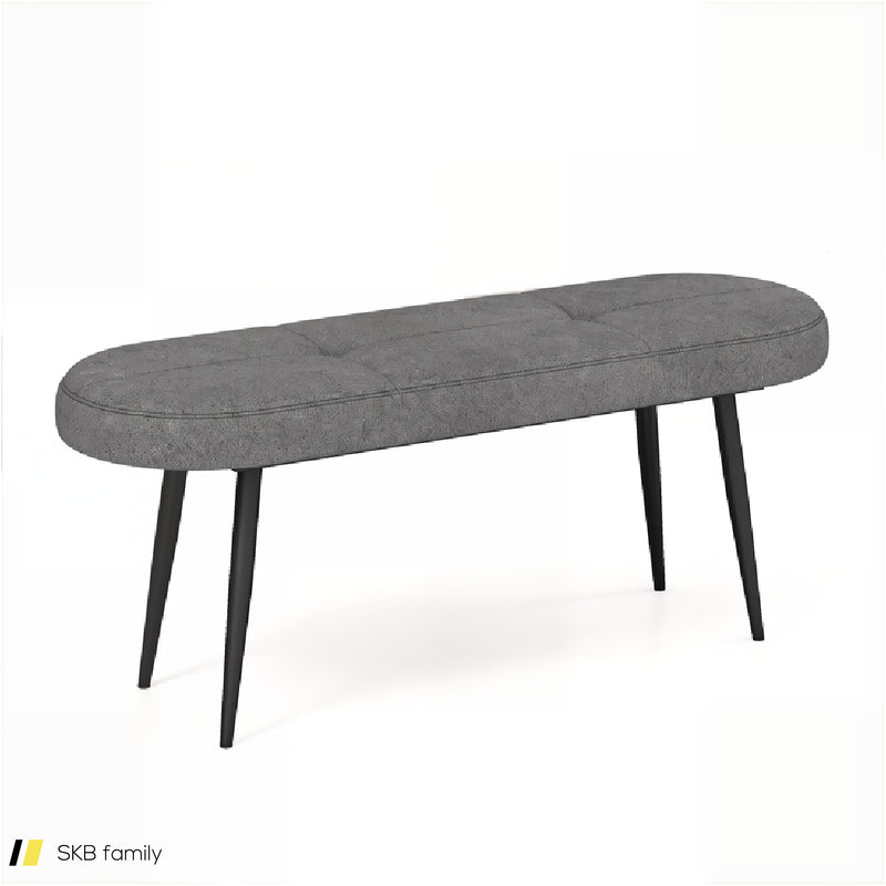 47&Quot; Upholstered Entryway Bench With Heavy-Duty Metal Frame 240515-230821