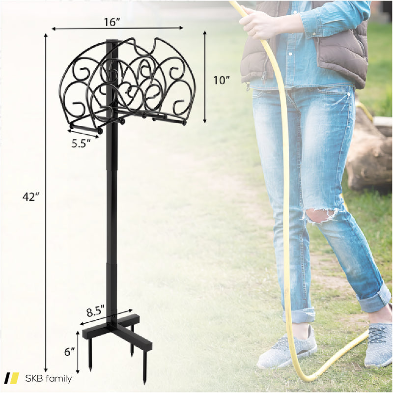 Detachable Freestanding Hose Holder For Outdoor Yard Garden Lawn 240515-230841