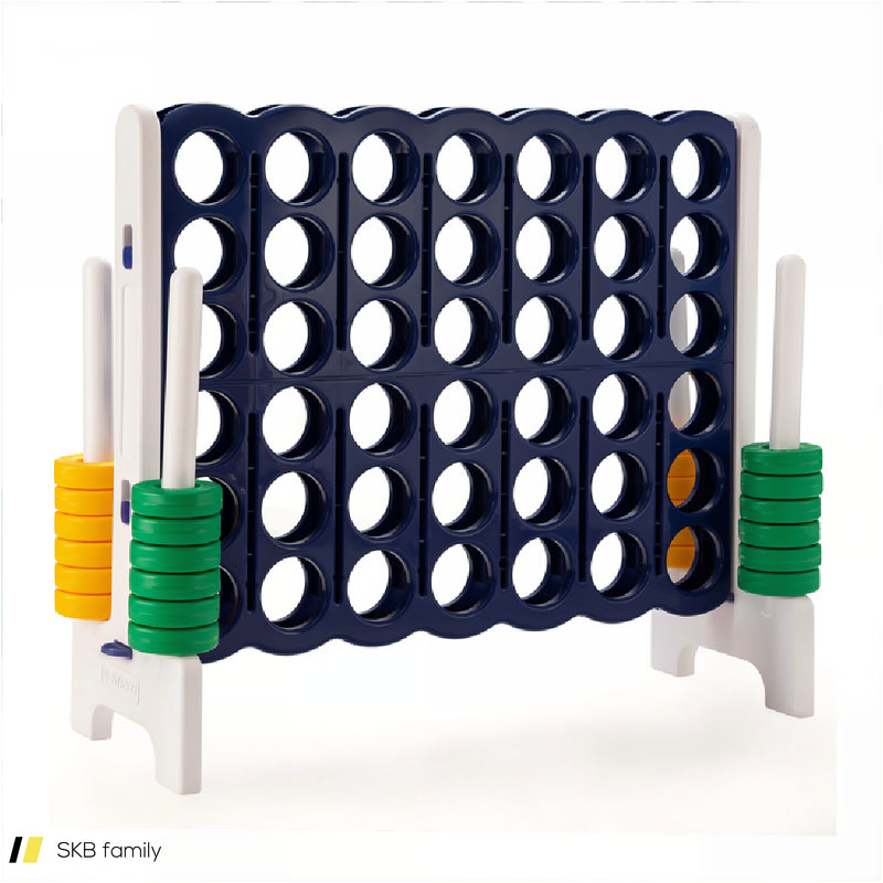 3.5 Feet Tall Jumbo 4 To Score Giant Game Set With 42 Jumbo Rings 240615-230850