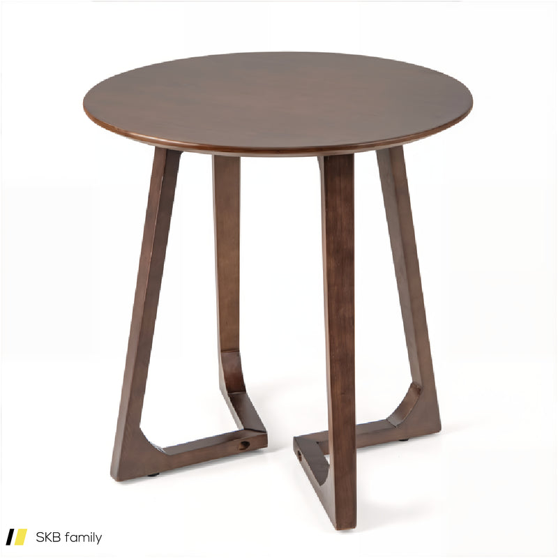 24 Inch Round End Table With Adjustable Foot Pads 240615-230855