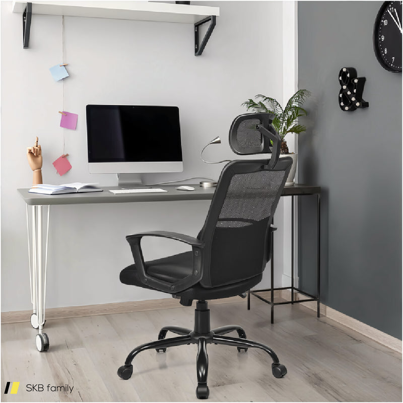 Mesh Office Chair High Back Ergonomic Swivel Chair 240615-230864