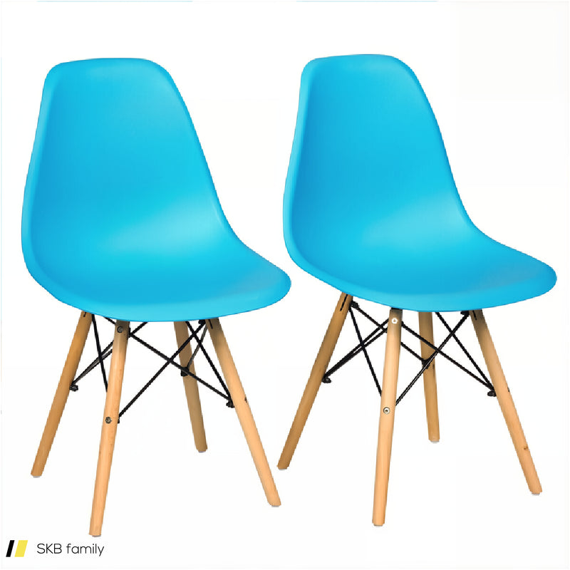 Set Of 2 Mid-Century Modern Dsw Dining Side Chair 240615-230868