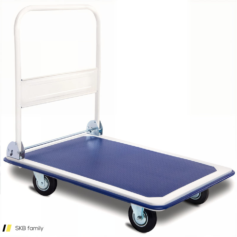 660 Pounds Folding Platform Cart Dolly Hand Truck 240615-230889