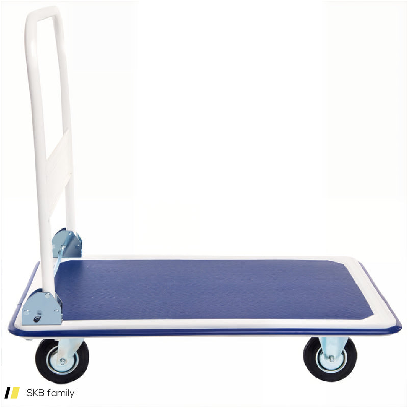 660 Pounds Folding Platform Cart Dolly Hand Truck 240615-230889