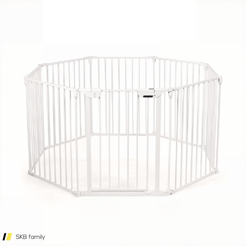 Adjustable Panel Baby Safe Metal Gate Play Yard 240615-230891