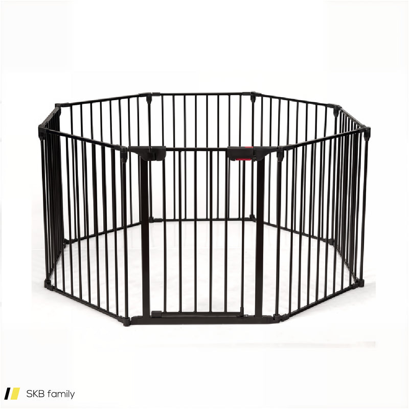 Adjustable Panel Baby Safe Metal Gate Play Yard 240615-230891