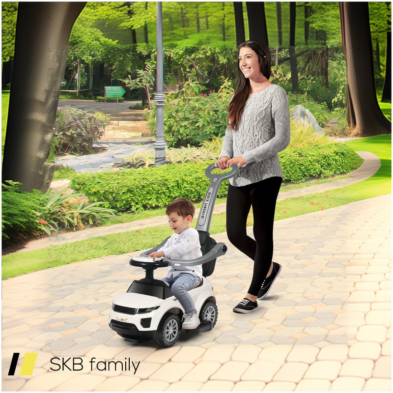 3 In 1 Ride On Push Car Toddler Stroller Sliding Car With Music 240615-230892