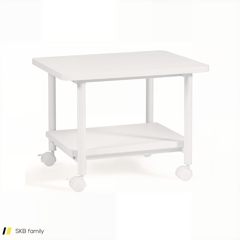 Under Desk Printer Stand With 4 Wheels And Locking Mechanism 240615-230898