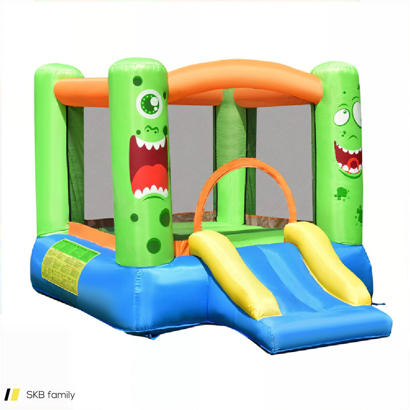 Inflatable Bounce House Jumper Castle Kid'S Playhouse Without Blower 240615-230917