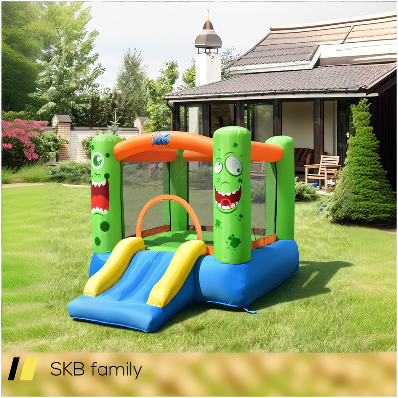 Inflatable Bounce House Jumper Castle Kid'S Playhouse Without Blower 240615-230917