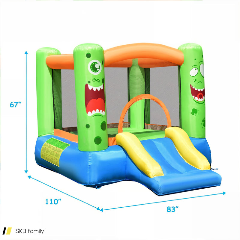 Inflatable Bounce House Jumper Castle Kid'S Playhouse Without Blower 240615-230917