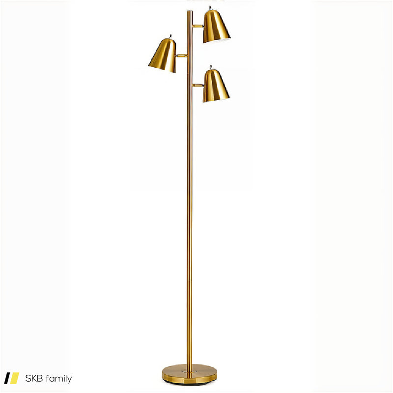 64 Inch 3-Light Led Floor Lamp Reading Light For Living Room Bedroom 240615-230920