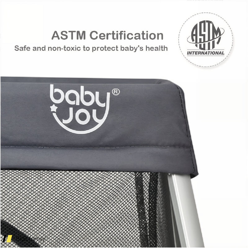 Lightweight Foldable Baby Playpen With Carrying Bag 240615-230924