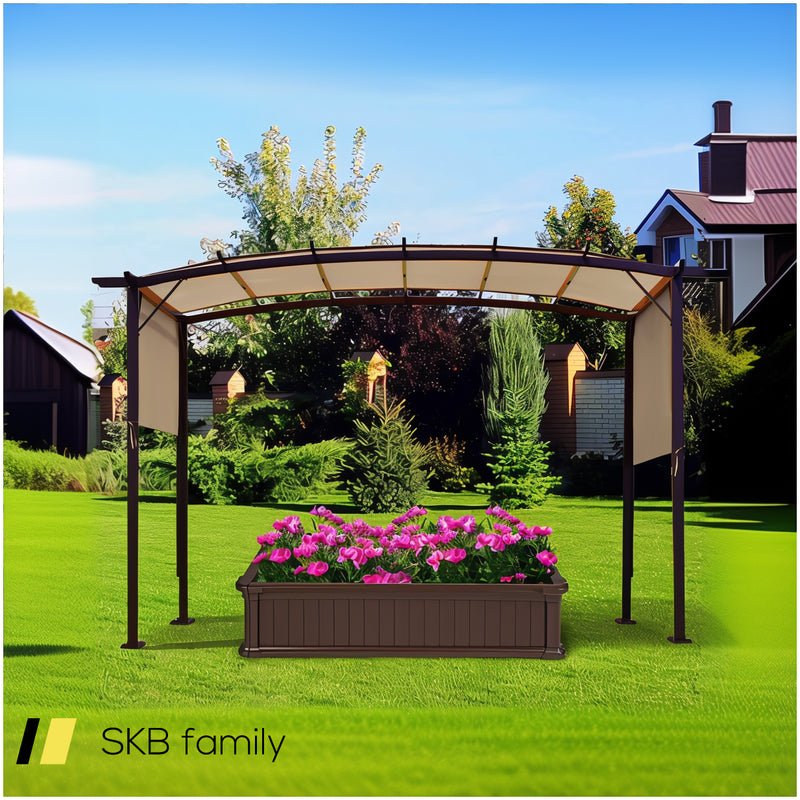 Outdoor Canopy Shade Cover With Copper Grommets & 4 Straps 240615-230941