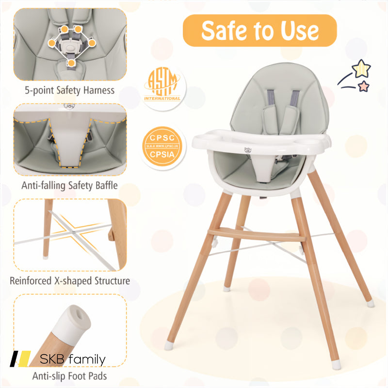 Baby High Chair With Dishwasher Safe Tray 240115-214267