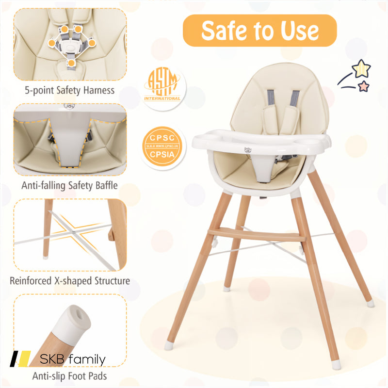 Baby High Chair With Dishwasher Safe Tray 240115-214267