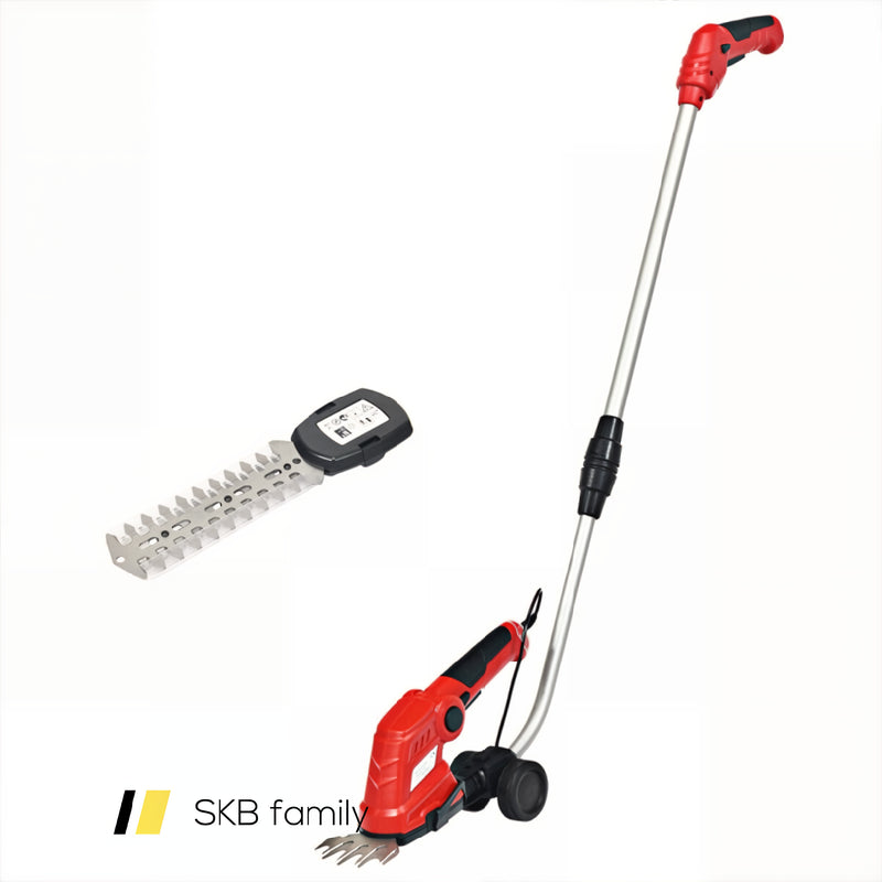 7.2v Cordless Grass Shear With Extension Handle And Rechargeable Battery 240115-214542