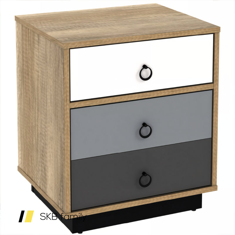 Nightstand With Drawer And Storage Cabinet Wooden Sofa Side Table End Table 240115-214553