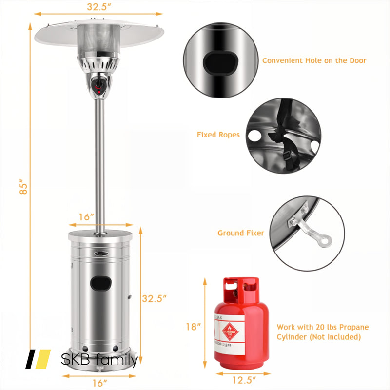 48000 Btu Patio Heater With Simple Ignition System 240115-214682