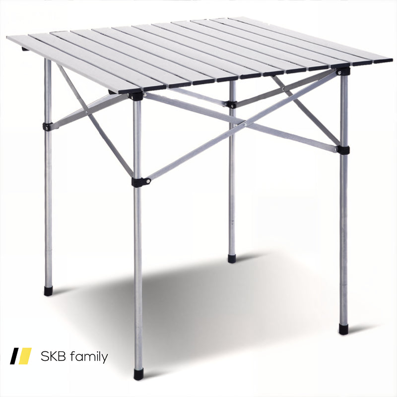 Roll Up Portable Folding Camping Aluminum Picnic Table 240115-215245