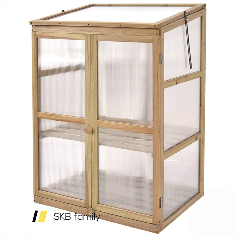 30 X 22 X 43 Inch Garden Portable Wooden Greenhouse 240115-215527