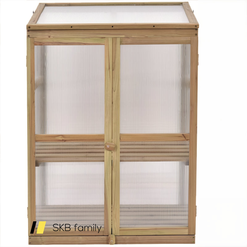 30 X 22 X 43 Inch Garden Portable Wooden Greenhouse 240115-215527