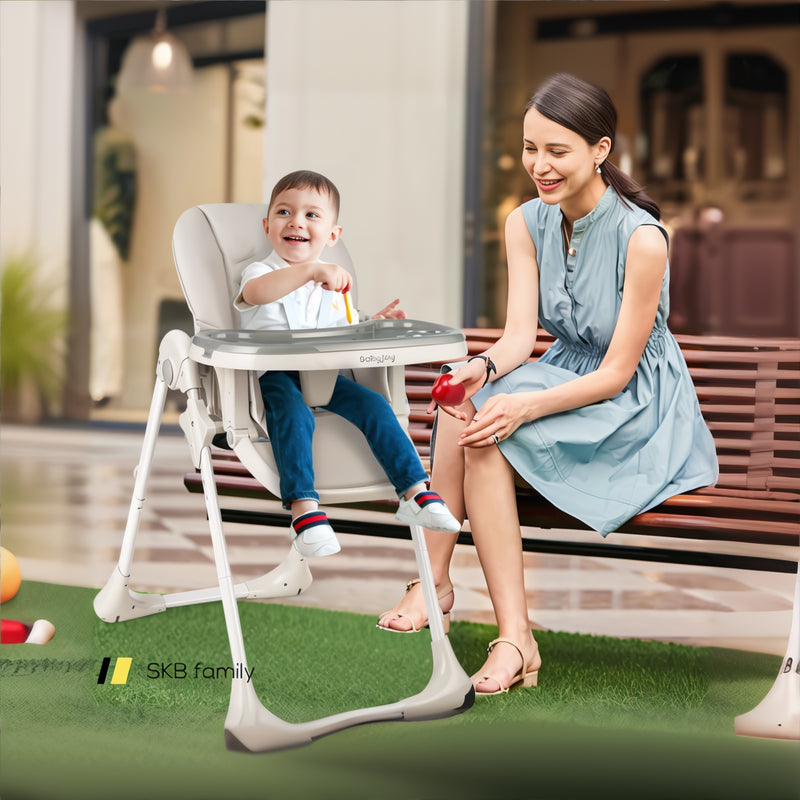 Baby Convertible High Chair With Wheels 240115-215580